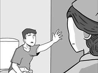 I am Dane Jones watching Czech teen passionate makeout and pussy-licking with boyfriend