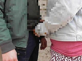 pumped up bodybuilder fucks tattooed silicone barbie at the beach! big fake bikini boobs!