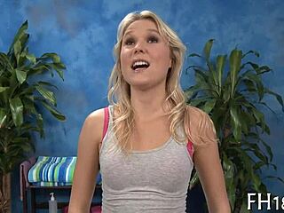 Massage photos reveal sensual body touches