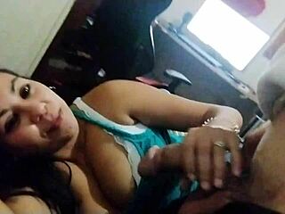 deep throat blowjob leads to intense pussy sucking with toys involved for amateurs.