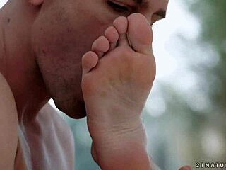 this pure pounding features sexy feet in intense action! 😍
