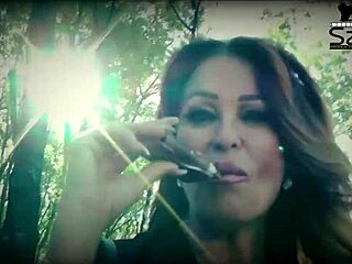 Ebony big ass licked to orgasm in oral session