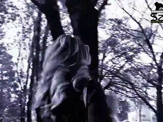 Ebony big ass licked to orgasm in oral session