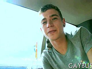 gay oral service scene with intense action 😈💦