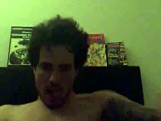 horny woman masturbates hardcore on the bed