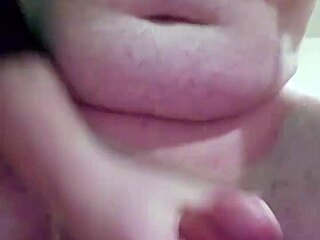 wanking a penis solo with intense emotions and deep feelings of pleasure