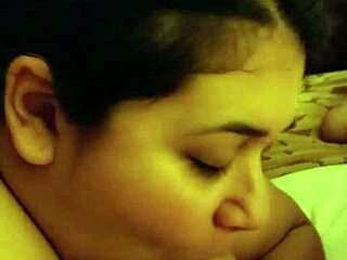 ball sucking latina milf loves chocolate and licking balls in hot action 😜