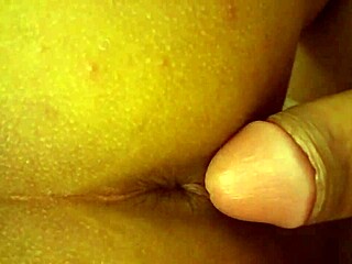 This wife is riding her man in an intense fucking session at home