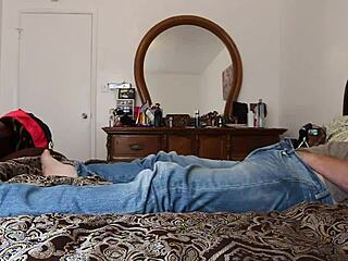 Want to see Carrie B's foot play leading to anal?