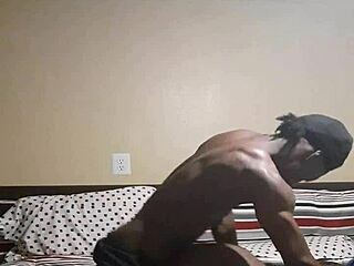 Milf gets her ass fucked hard at noon in the bedroom