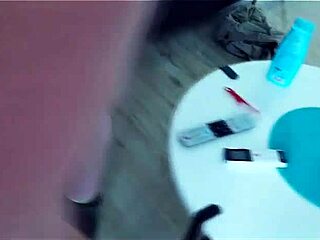 vicky enjoys wild threesome without condoms at party