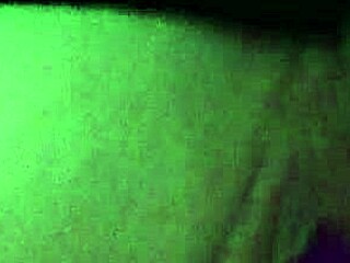 Amateur teases shaved pussy with homemade vibrator