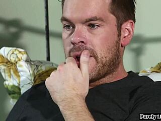 Tattooed couple enjoys deepthroat and blowjob in POV