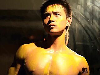 meili series featuring model 224 in a gay photoshoot