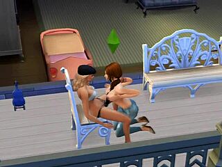 Want to see big-tit lesbians with toys?