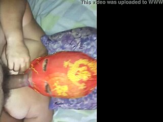 MILF Prostitute Receives Facial Under Mask