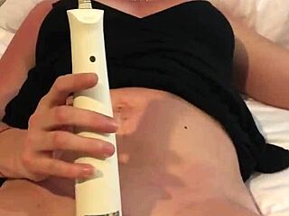 Watch This Cum Slut Explode With Hitachi In Homemade BDSM Orgasm!