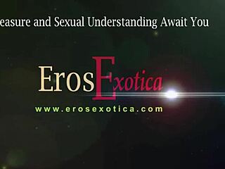 Lesbians explore each other's bodies with their hands