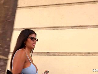 German Scout Picks Up Latina Sheila Ortega with Hot Tits!