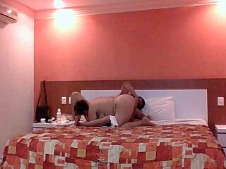 Watch this mexican babe get hot on tequilas in hotel and fuck?