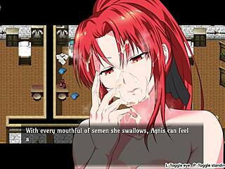 Nuko Majin The Scarlet Demonslayer RPGM 1 The Fallen Annihilator Featuring Handjob Blowjob Hentai Game Anime Cum