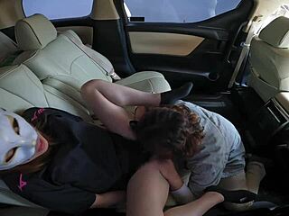 Wife Has Car Sex After Volleyball