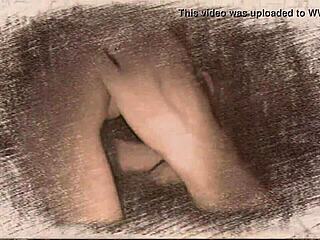 i'm givin a sloppy blowjob with handjob help, oh yeah!