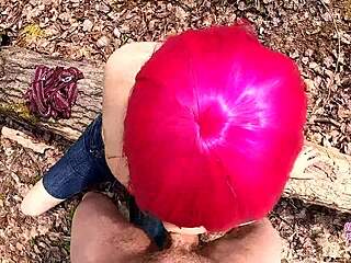 HD videos of an outdoor blowjob