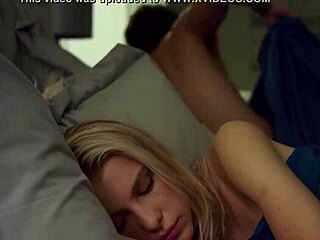 Sexy Blonde From Sorority Has Sex In Bed And Shower