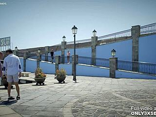 Curvy Alison Tyler Sucks Big Cock in Bedroom