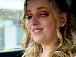 Charlie teases brink of cumming while driving