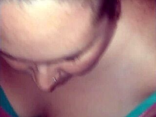 Basement Blowjob With Big Black Cock!