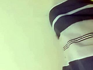 A sexy couple shares intimate moments in bed.