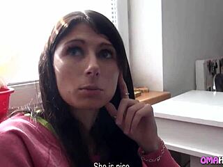 Hey, the couple is getting the granny in bed for some action