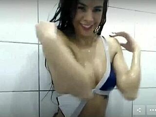 Young teen 18+ secretly masturbates alone