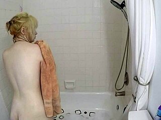 Annie Archer In Shower POV Scene 3