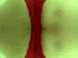 Effects of red and black bikini on display