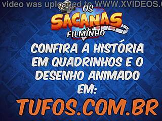 who leaked those hot milf nudes? she's sending them in this animated porn scene.