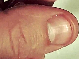 In this intense scene, two guys explore anal fisting using a cucumber