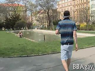 Detailed Scene Of Two Men Engaging In Passionate Homosexual Sex With Intense Kissing And Oral Pleasures.