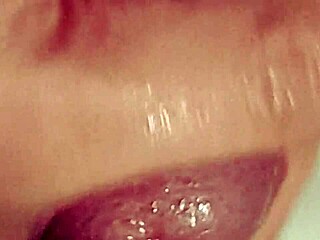 In this intense scene, two guys explore anal fisting using a cucumber