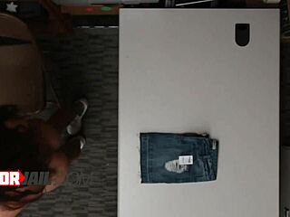 Facing jail time lily sits on a prick