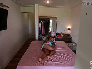 Spying On Ana Rothbard Masturbating With Toys In Full Video