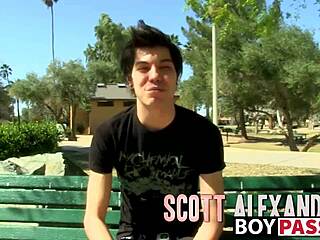 Hung Twinks Celebrate with Horny Outdoor Kissing and More