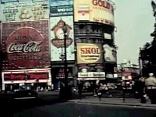 Vintage British Interracial Taboo Scene In Dark Lantern London