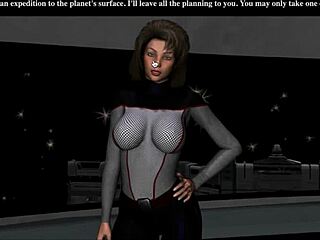 Let's Play This Sci-Fi Mission With Aletta's Shaved Pussy Fucking Ending!