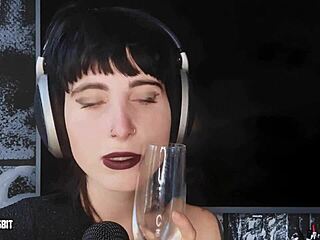 Lou Nesbit and Lia Louise in a dirty femdom cei asmr session