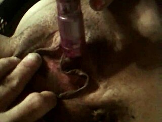 wife warming up for the evening