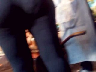 Look at these milfs with big asses on the streets.