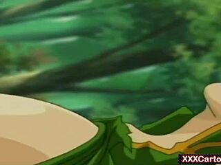 Elf Hentai Girl Fucked Hard in Magic Forest